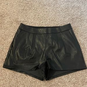 Express Leather Shorts size 8